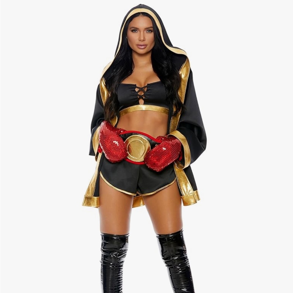 NEW Forplay TKO Sexy Boxer Halloween Costume